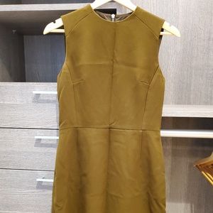 French Connection Olive Green Dress